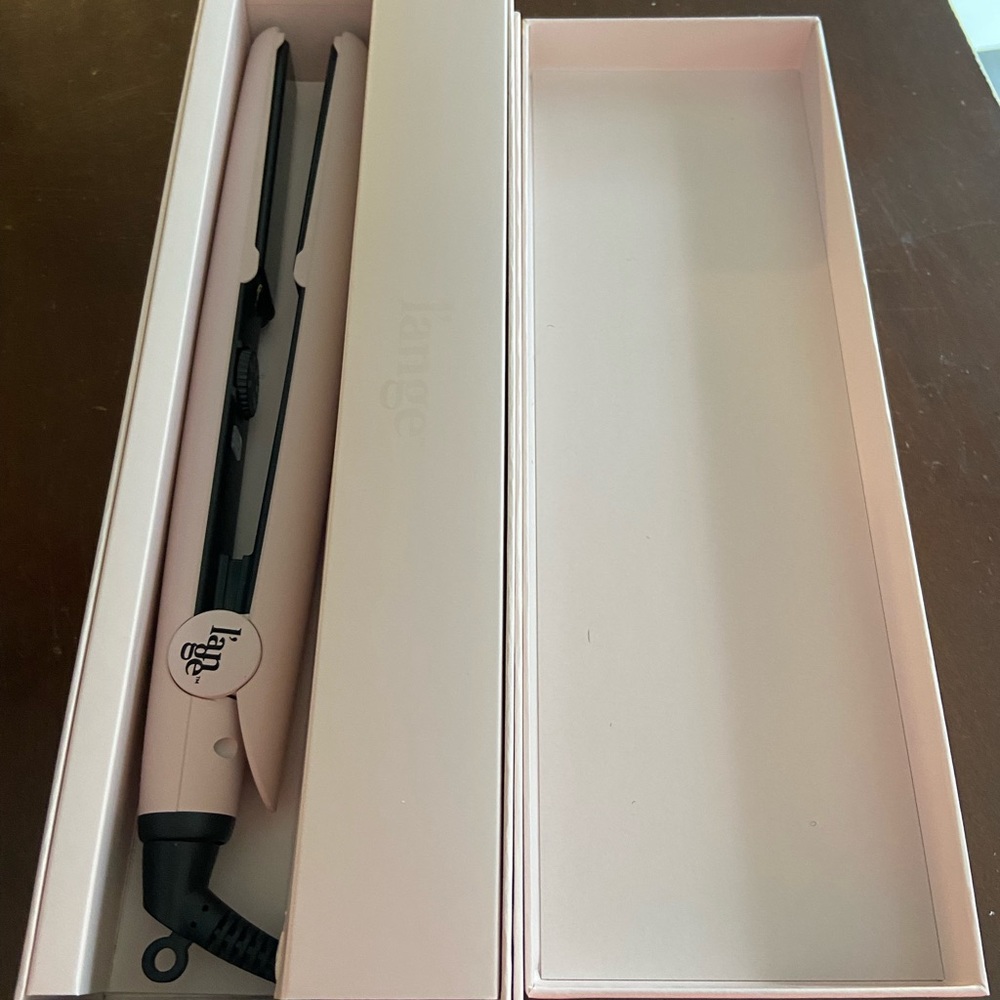 Lange flat iron pink